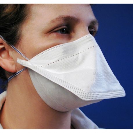 Masque Protection Respiratoire Hypoallergénique FFP2 - Boîte de 50